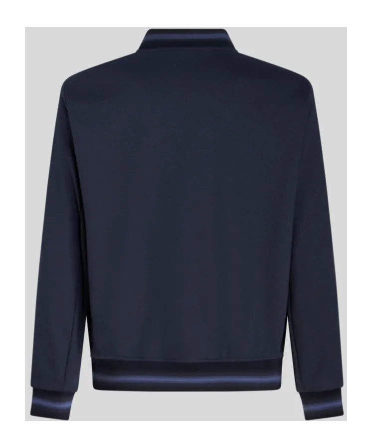 Logo-Embroidered Zipped Bomber Jacket