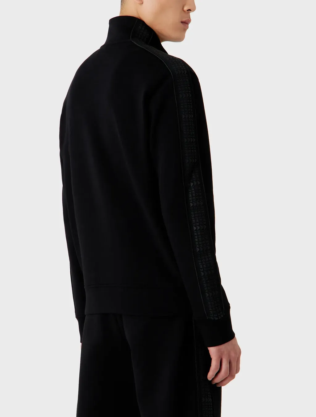 Logo-Print Zip-Fastening Sweatshirt