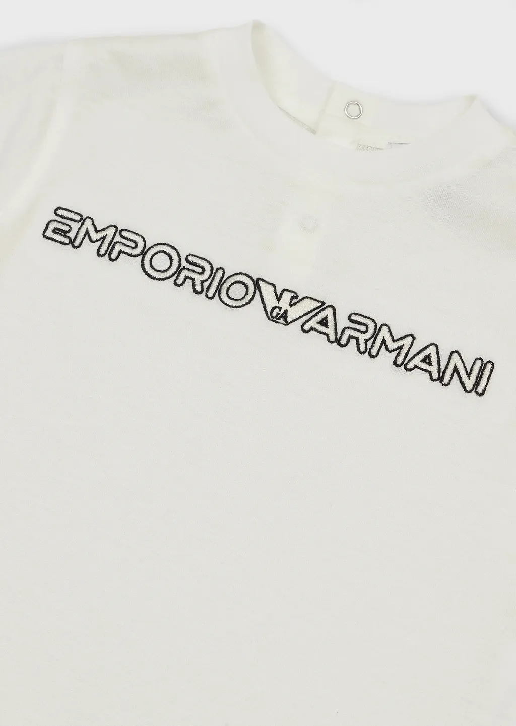 Logo Embroidered Crewneck T-Shirt