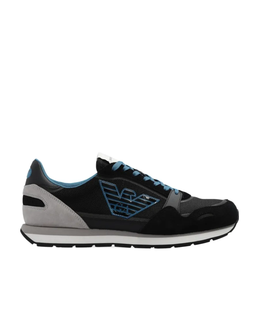 Logo-Patch Lace-Up Sneakers