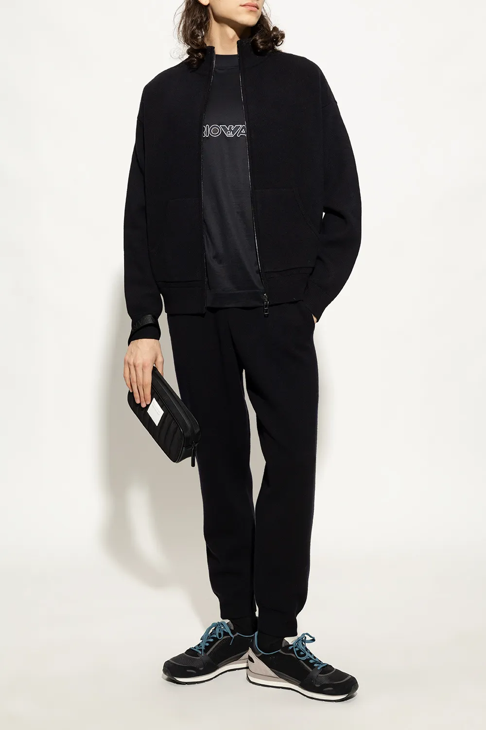 Logo-Patch Lace-Up Sneakers