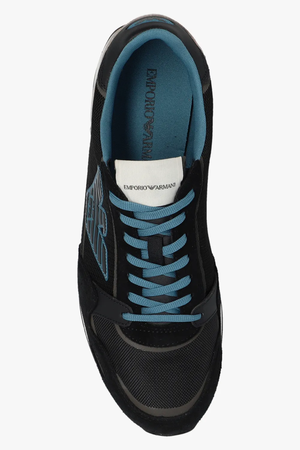 Logo-Patch Lace-Up Sneakers