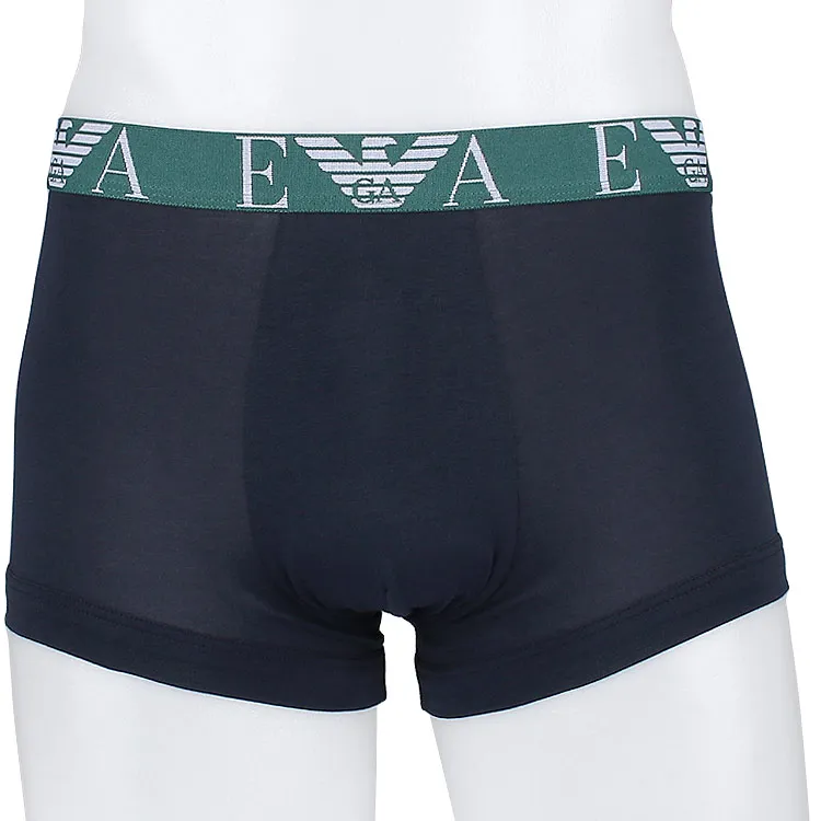Elastic Waist Boxer Underwear 2-Piece Set