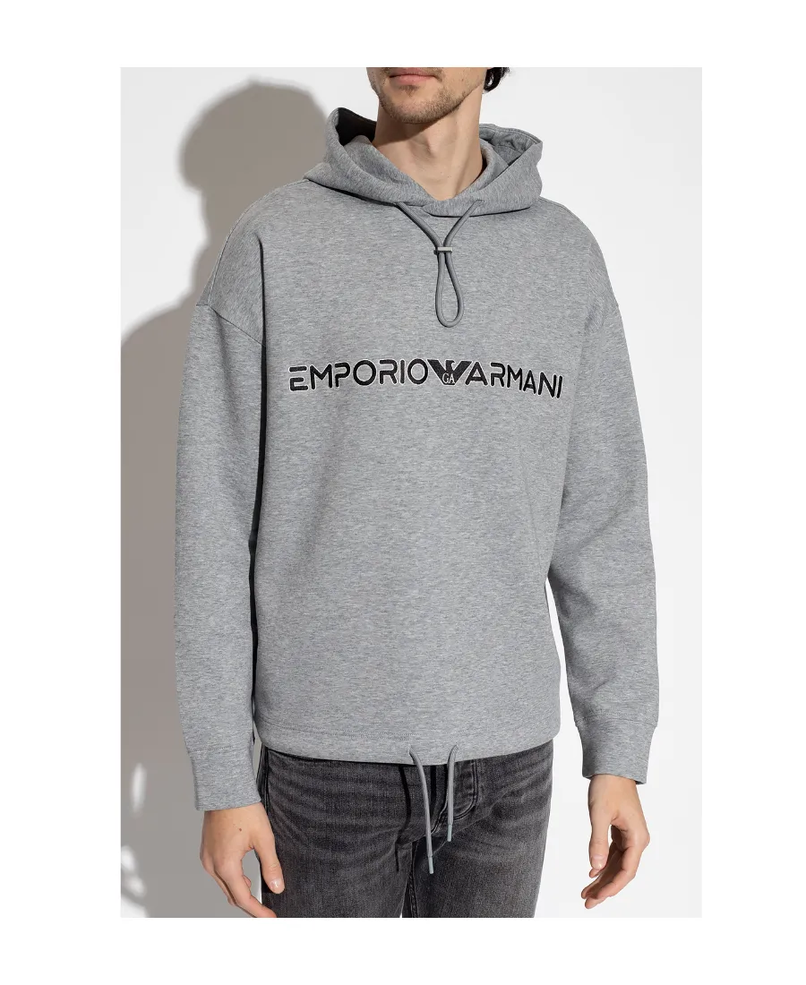 Logo-Embroidery Hoodie