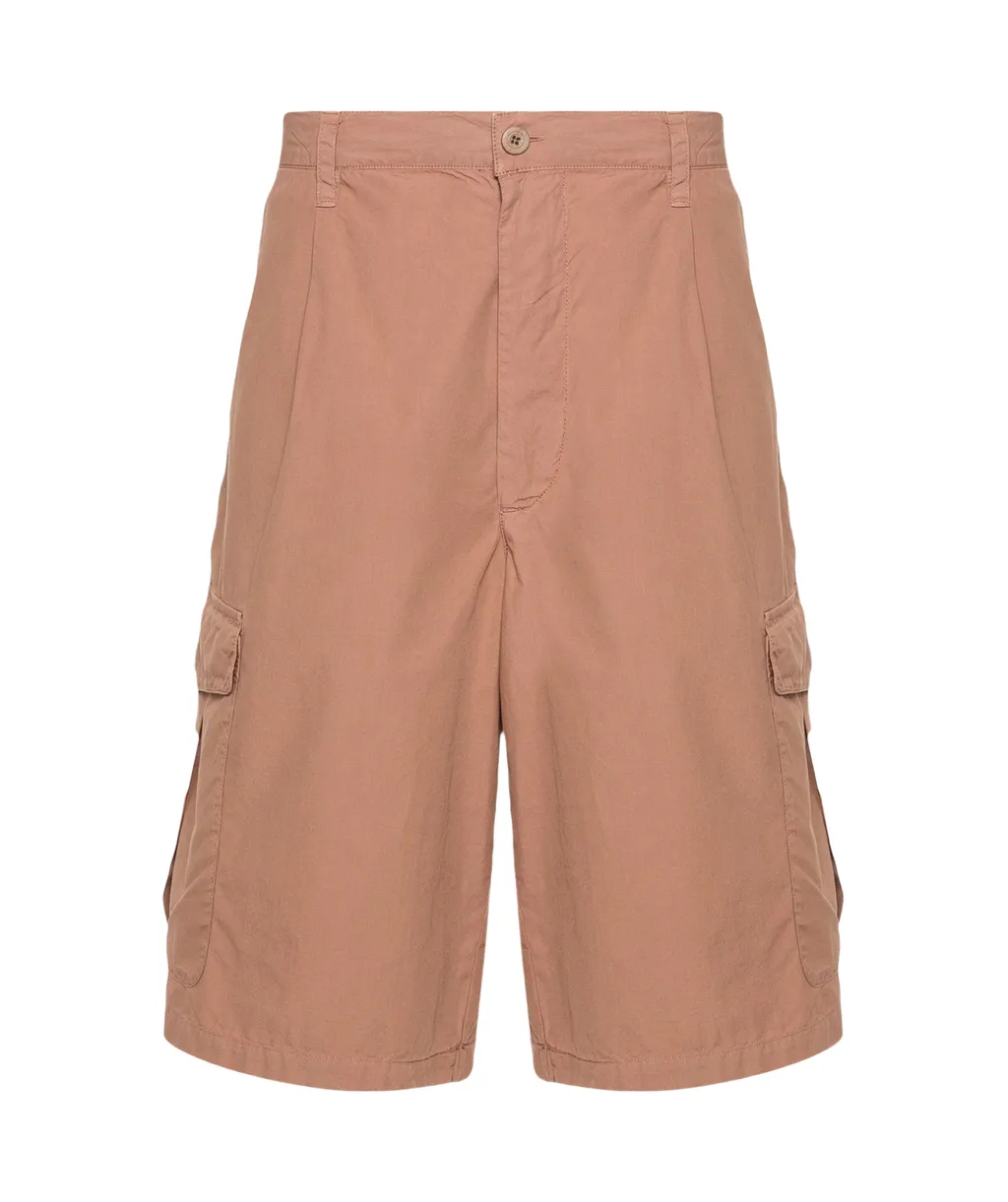 Logo Patch Cargo Shorts