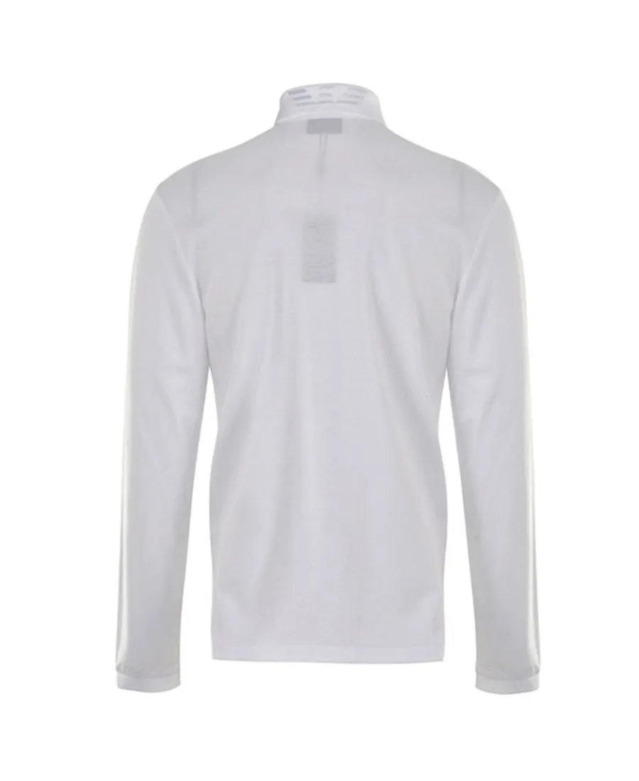 Logo Long-Sleeved Polo Shirt