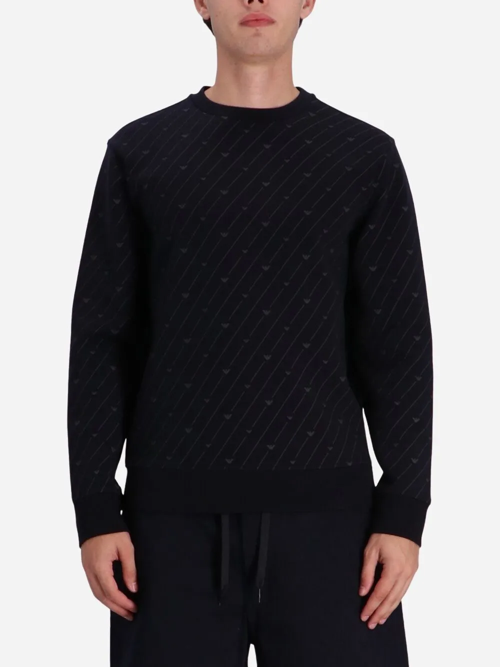 Logo-Print Long-Sleeve Sweatshirt
