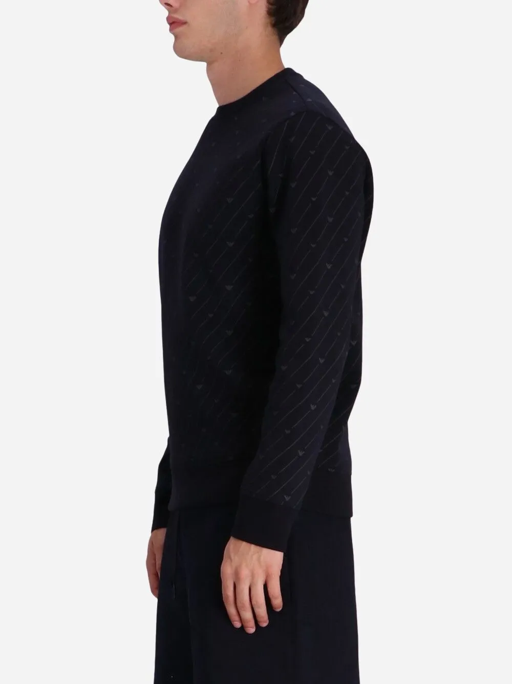 Logo-Print Long-Sleeve Sweatshirt