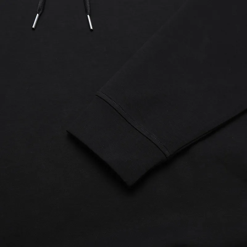 Embroidered-Logo Drawstring Hoodie