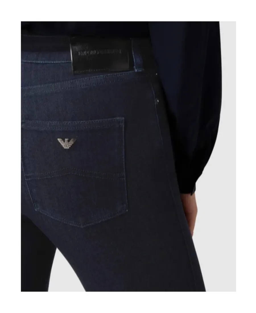 High-Waisted Slim-Cut Trousers