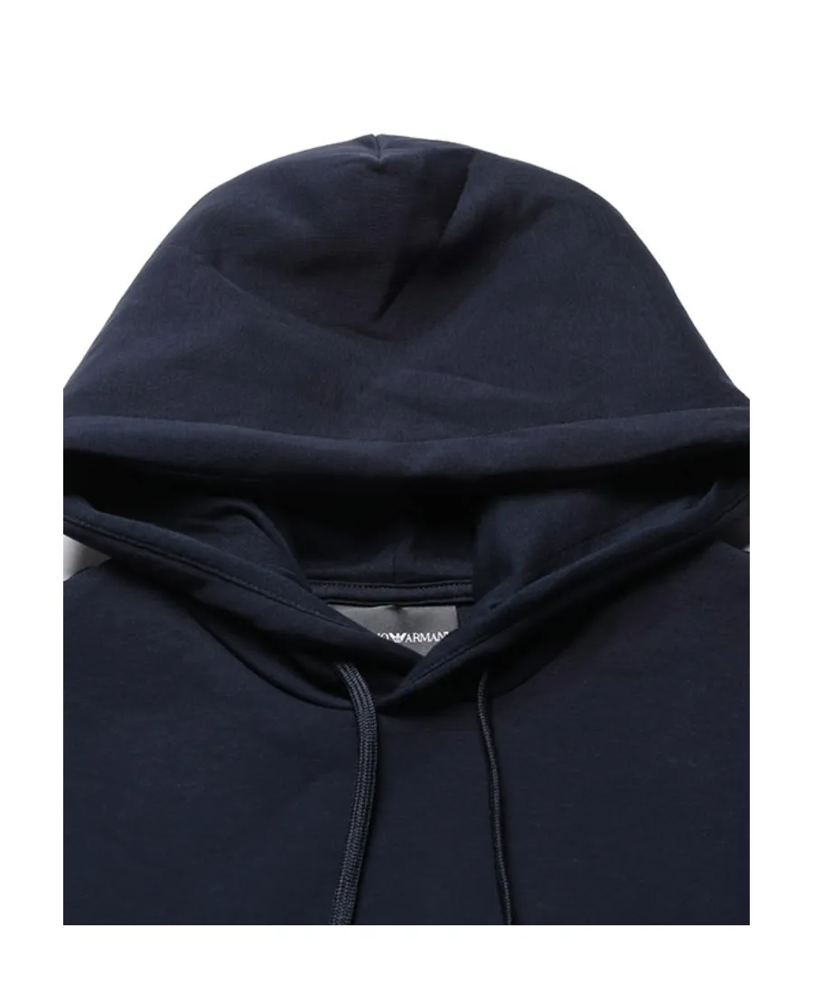Embroidered-Logo Drawstring Hoodie