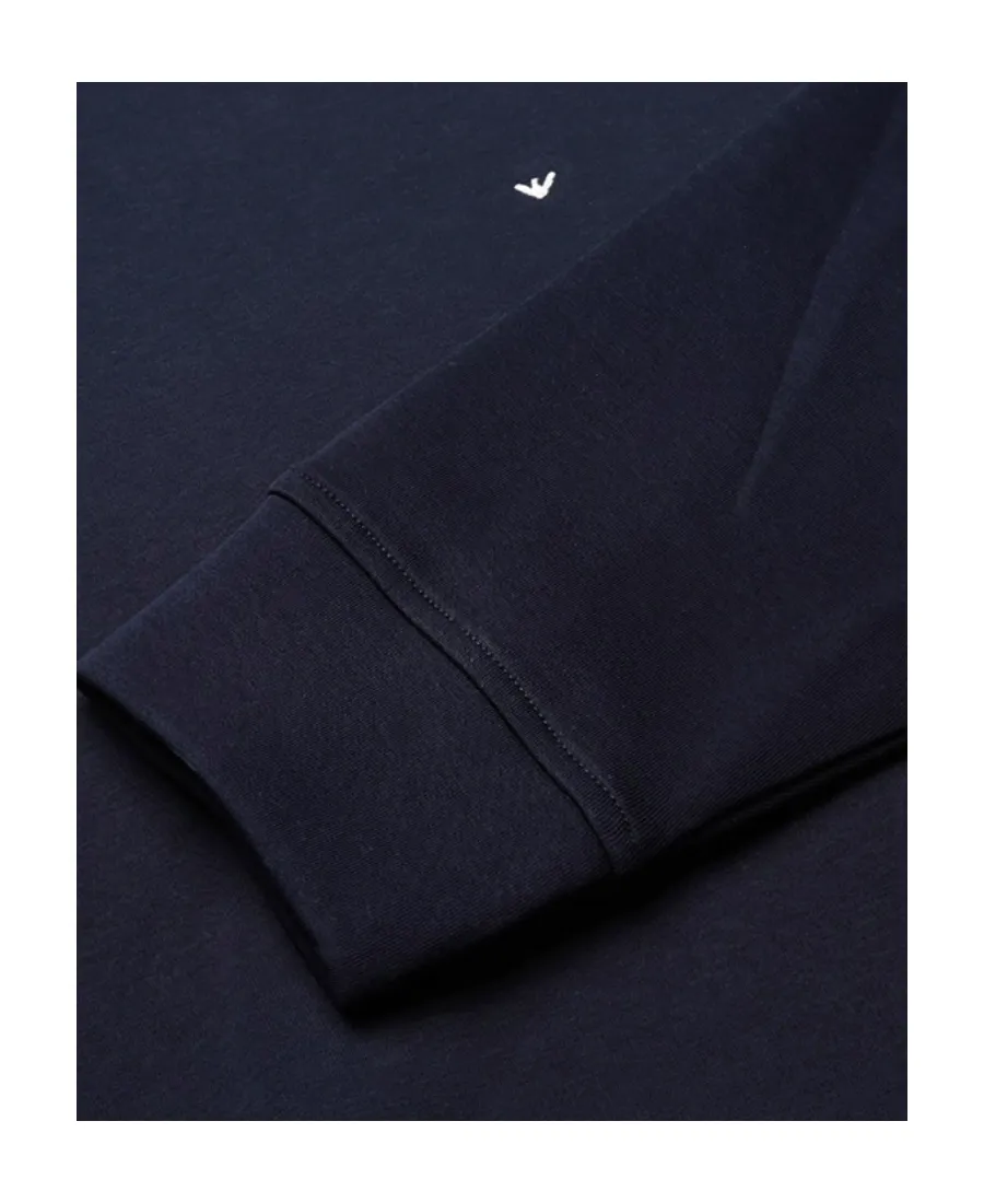 Embroidered-Logo Drawstring Hoodie