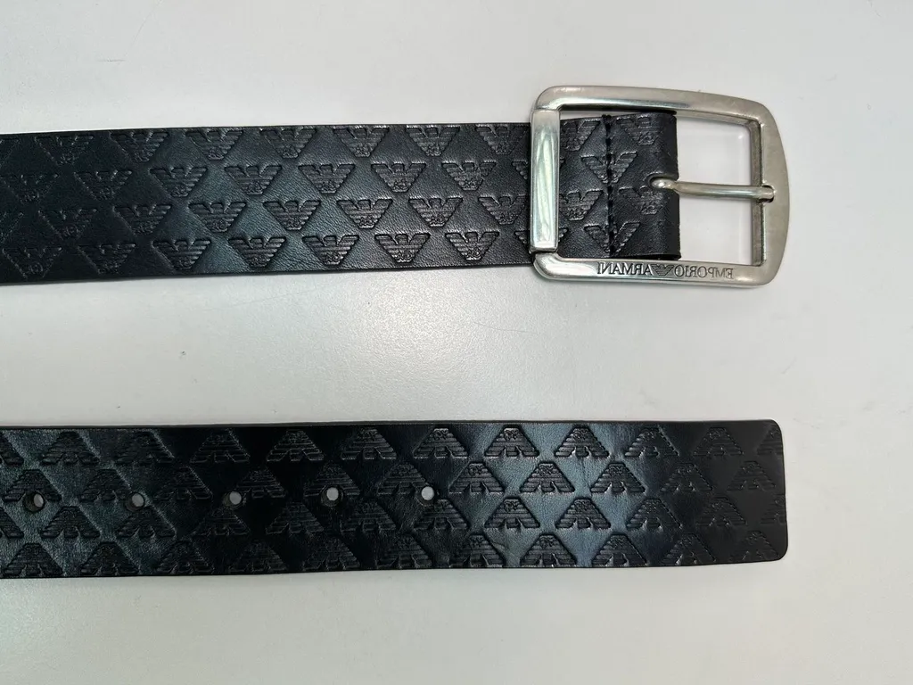 Embossed Logo Belt