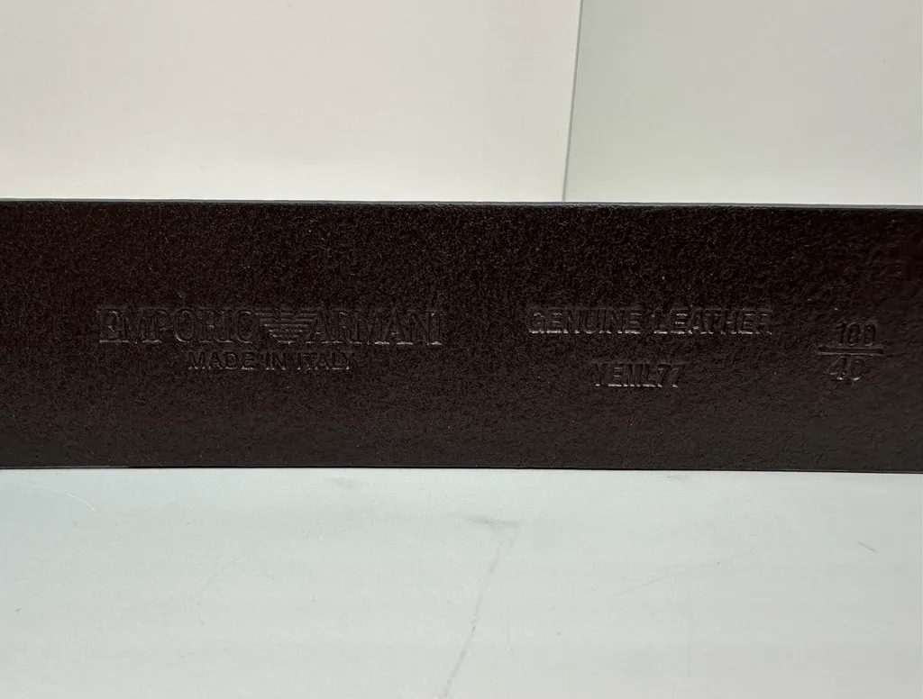 Logo Embossed Belt