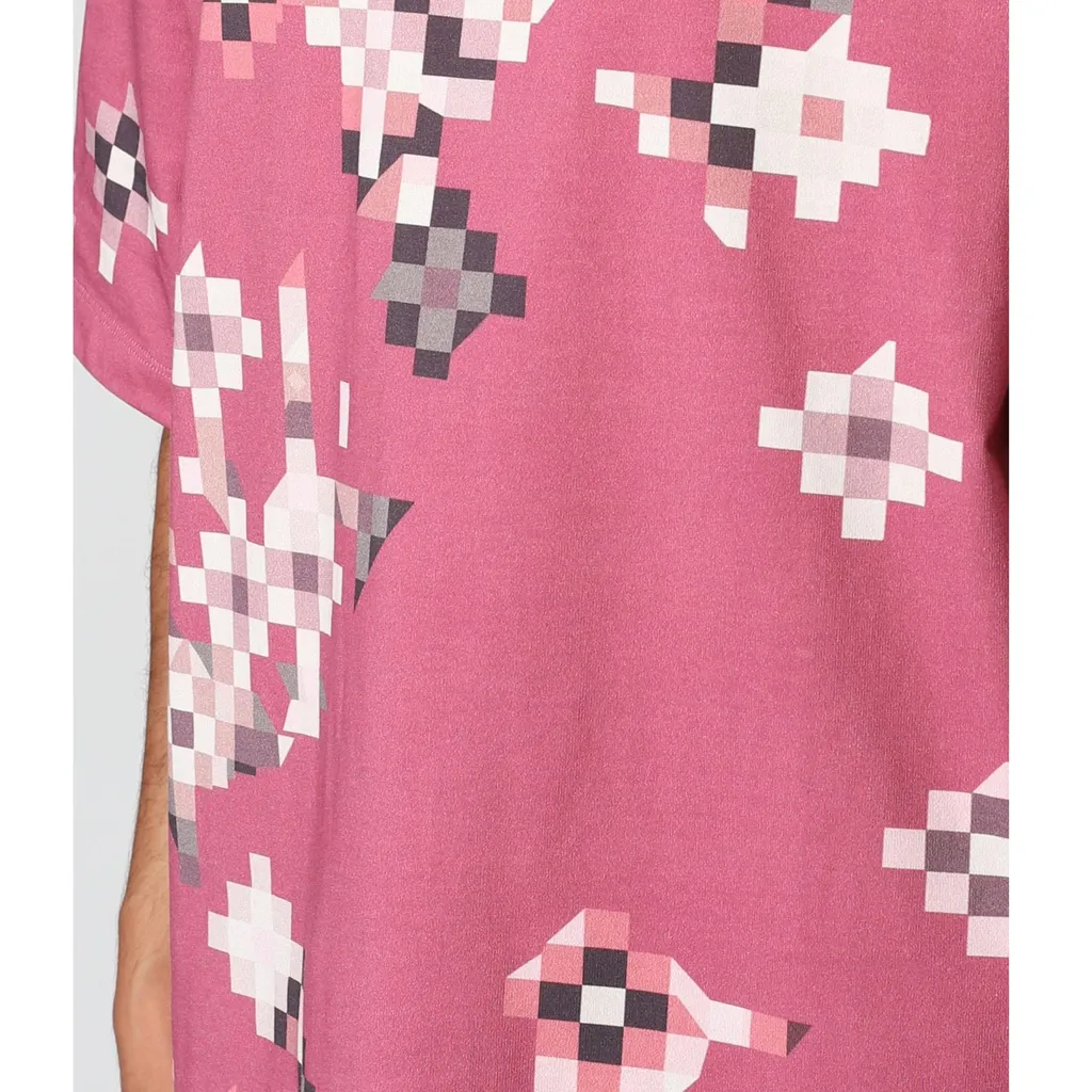 Printed Round-Necked T-Shirt