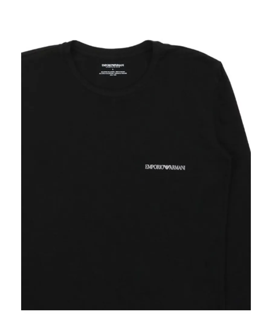 T-Shirt With Round Neck And Long Sleeves