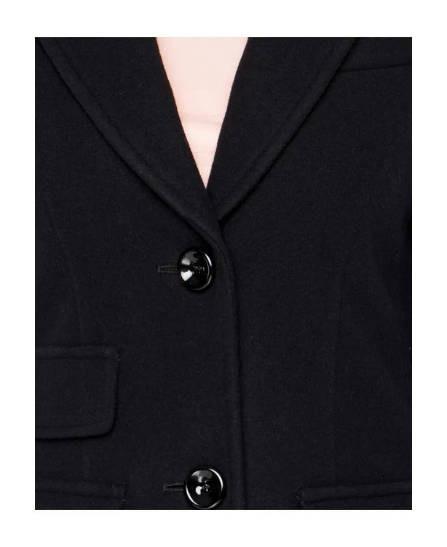 Wool Lapel Coat