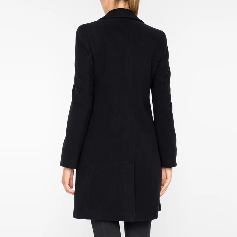 Wool Lapel Coat