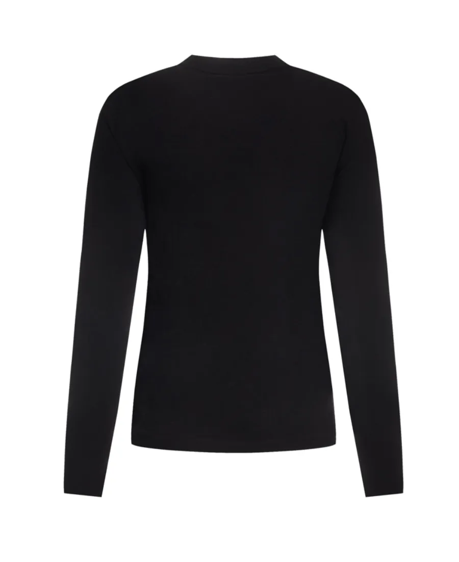 Long-Sleeved Round-Neck T-Shirt