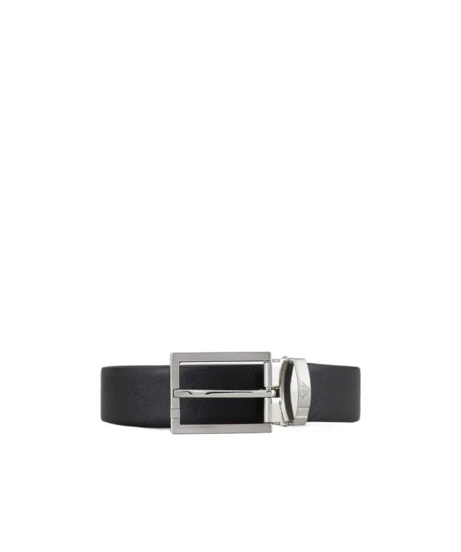 Logo-Buckle Fastened Belt