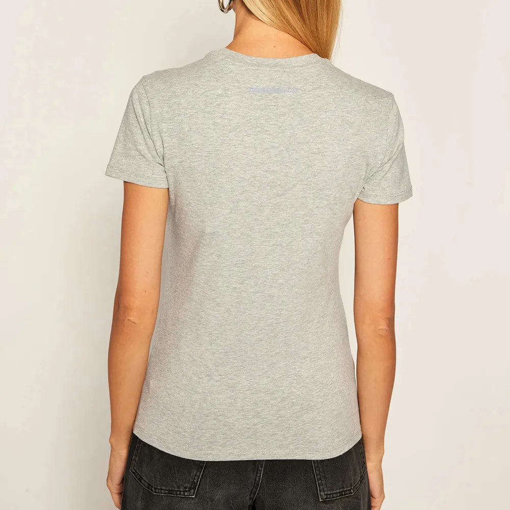 Round Collar Logo T-Shirt