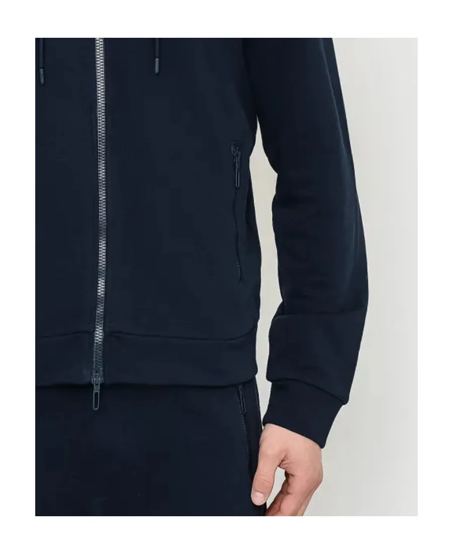 Logo Hooded Sports Coat