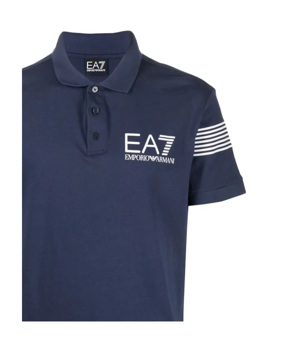 Logo-Print Cotton Polo Shirt