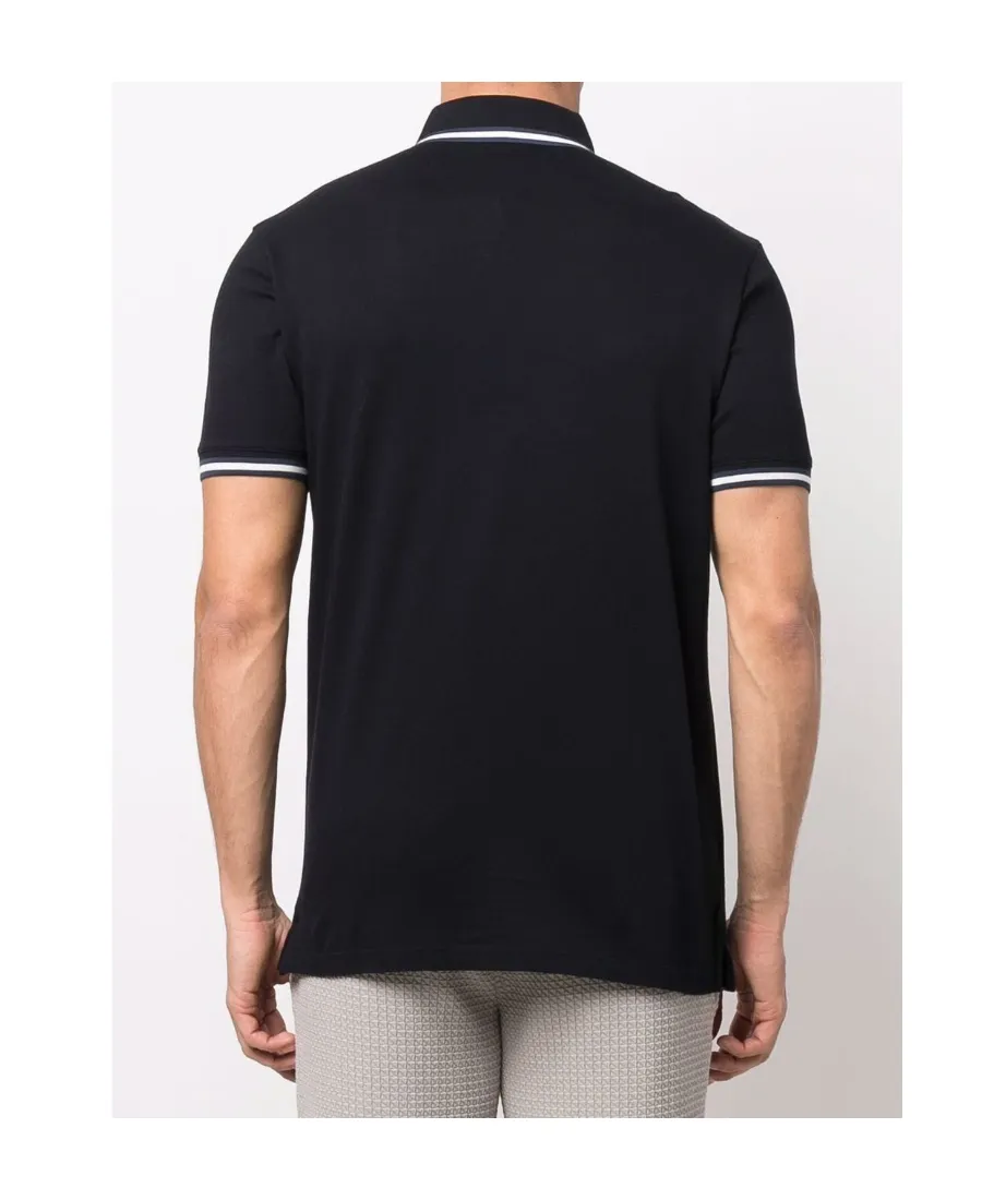 Logo-Print Short-Sleeved Polo Shirt