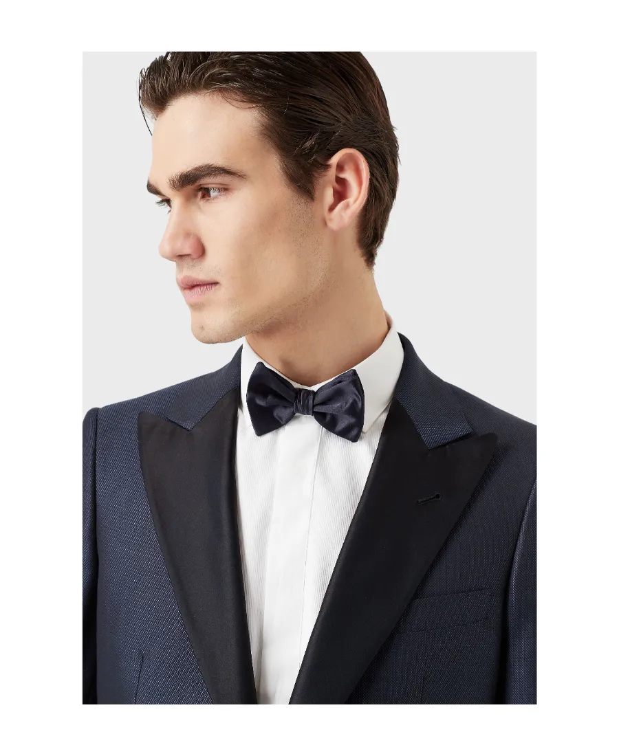 Clip-Fastened Bow Tie