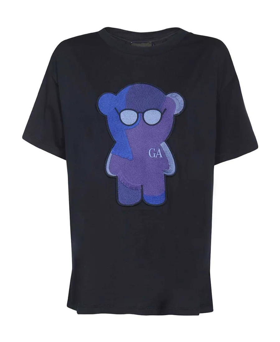 Manga Bear Patch T-Shirt