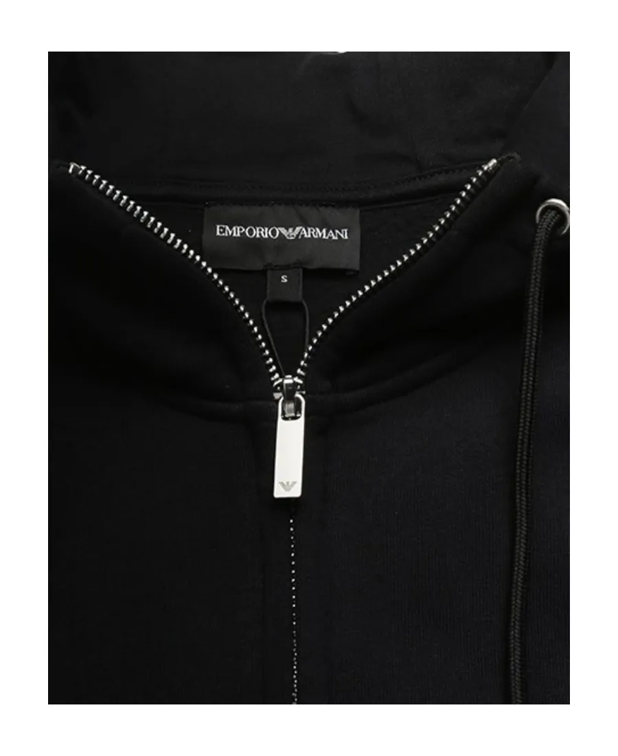 Graphic-Print Zip-Up Hoodie