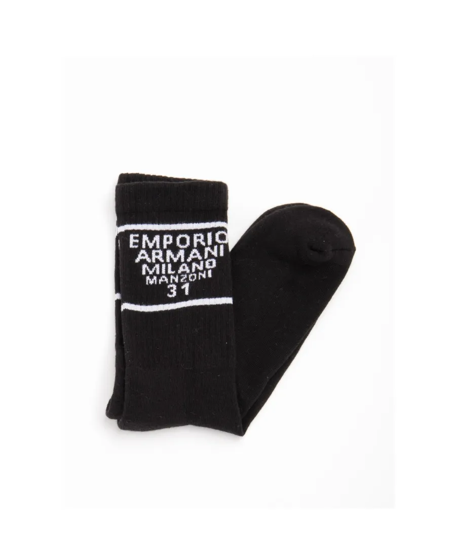 Logo Decoration Socks Two-Piece Pack
