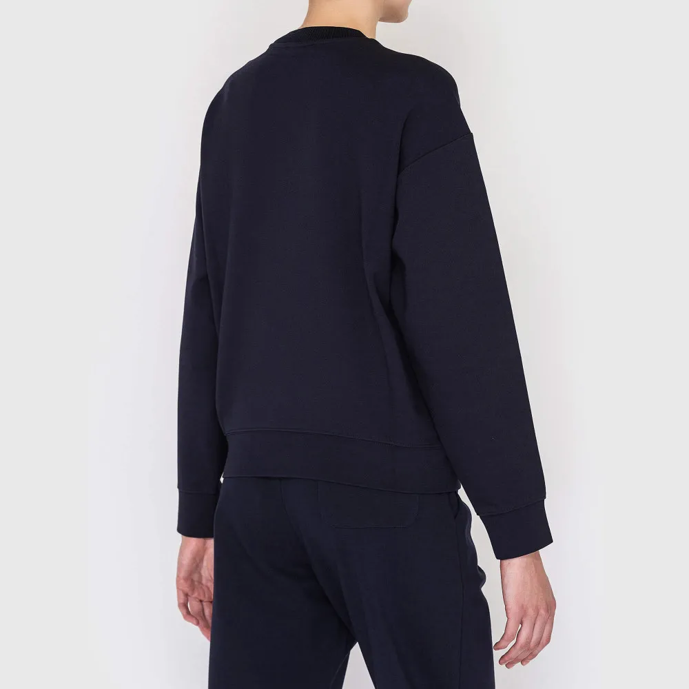 Round Collar Long Sleeve Sweater