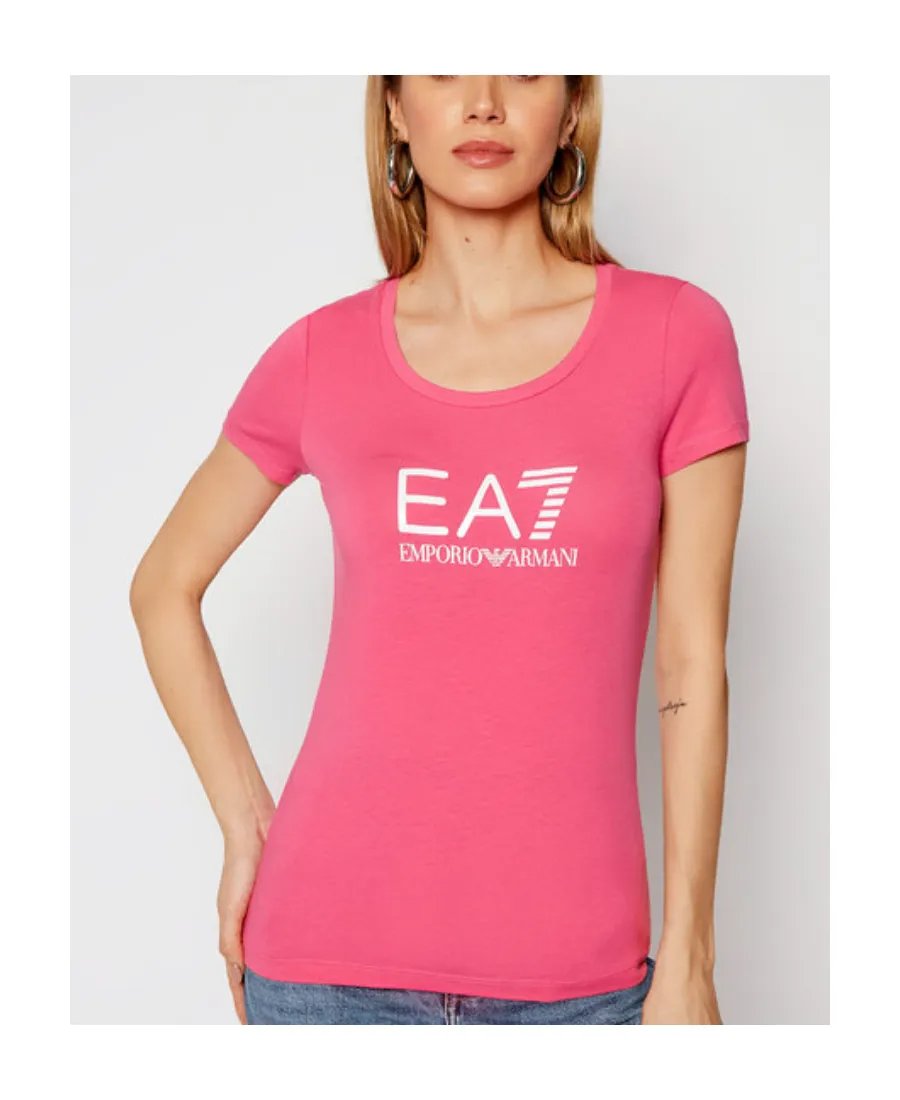 Scoop-Neck Logo T-Shirt