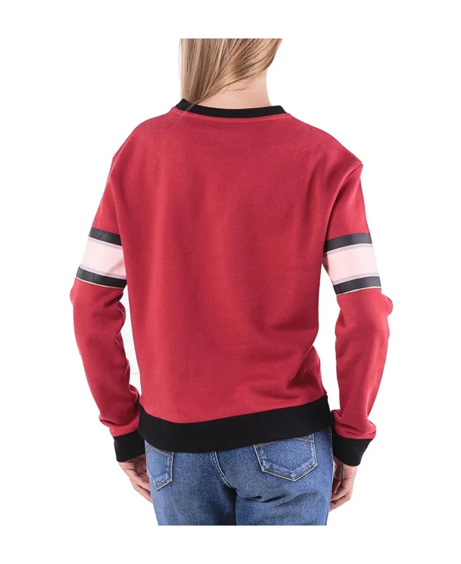 Round-Neck Sports Sweater