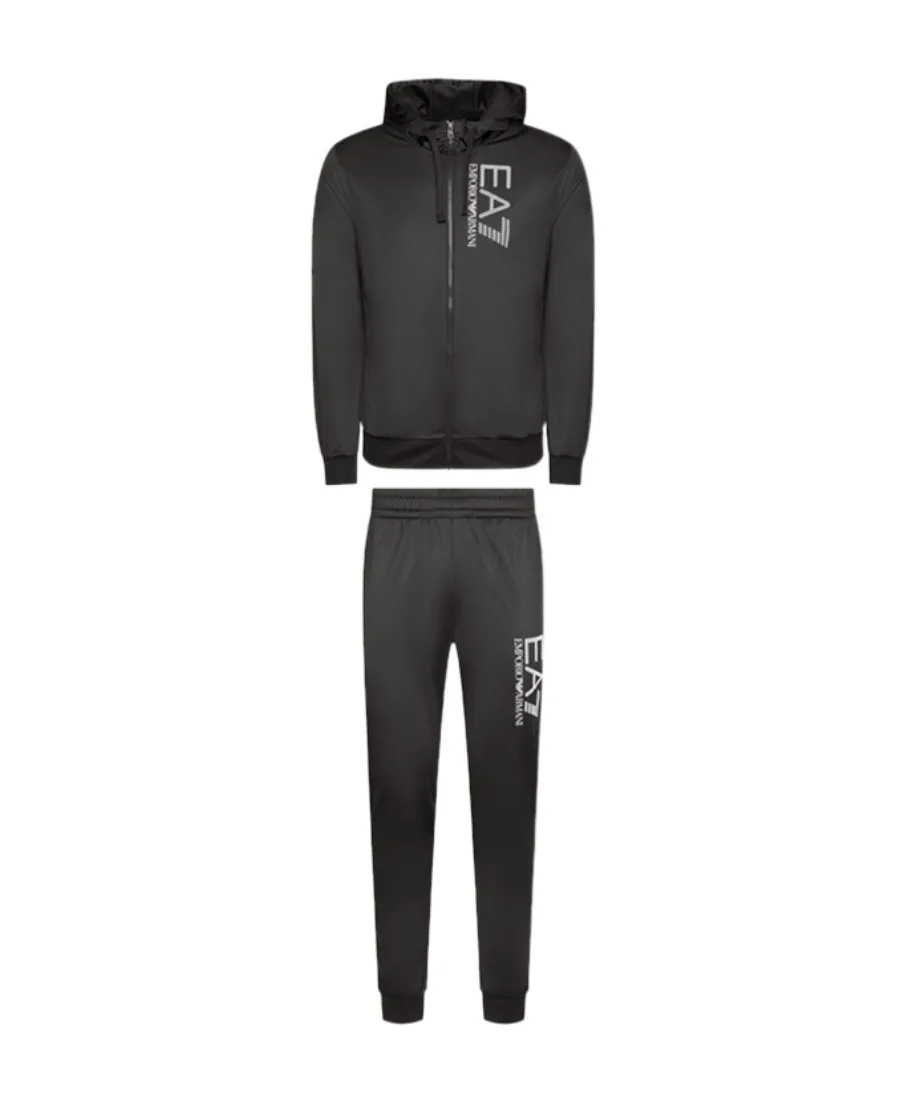 Hooded Long-Sleeved Sports Suit