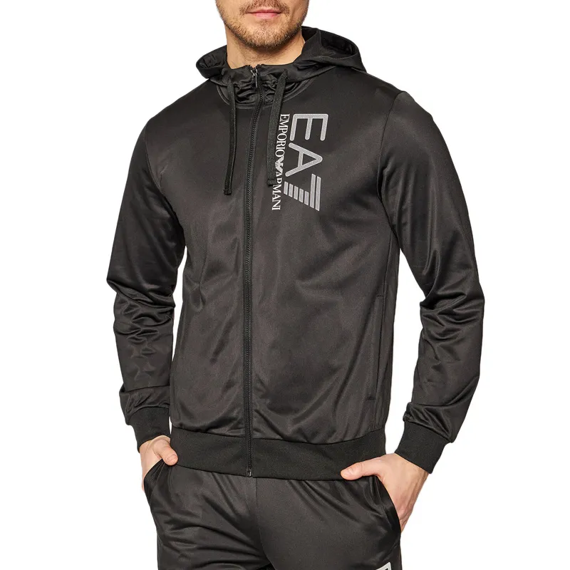 Hooded Long-Sleeved Sports Suit
