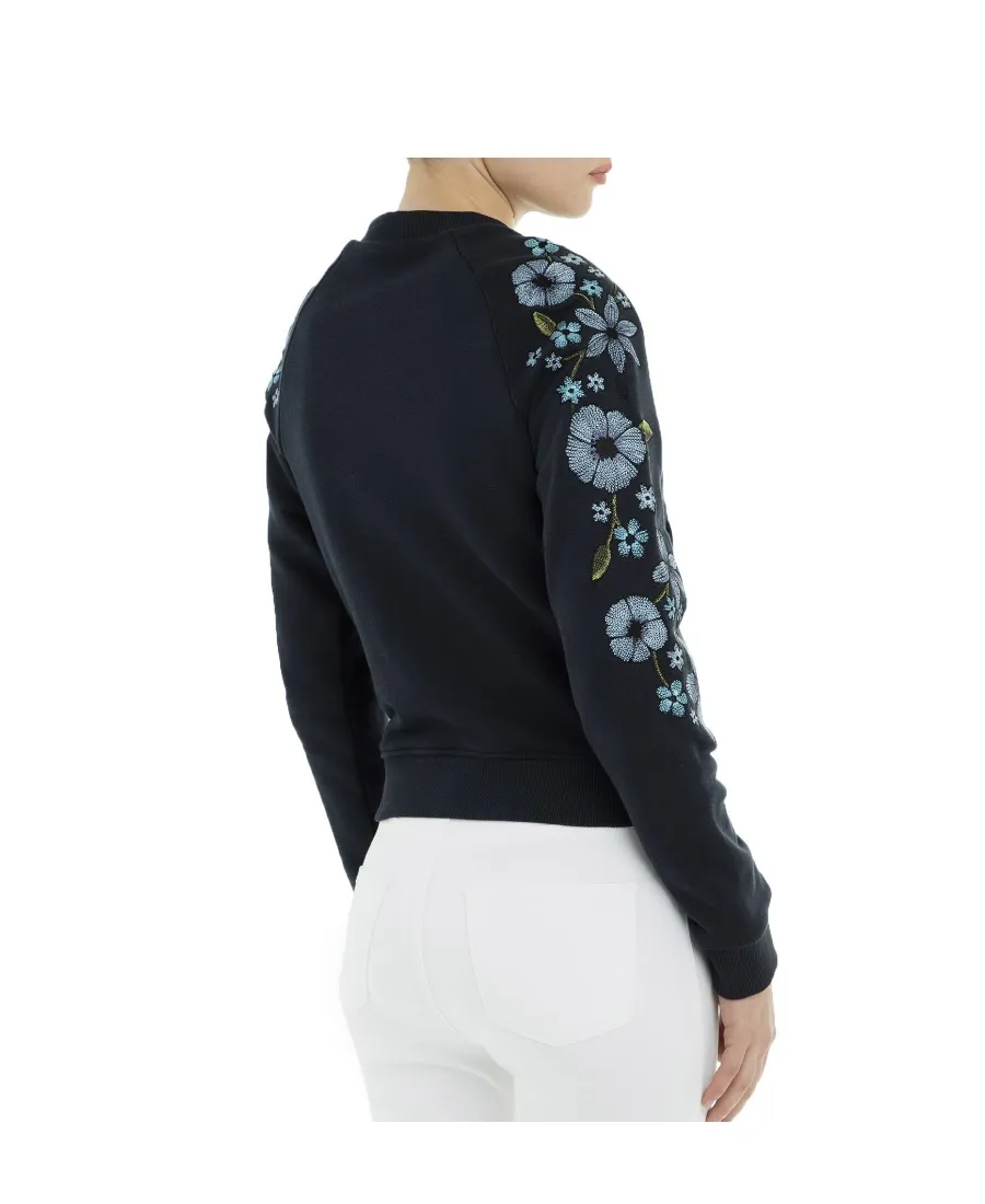 Long-Sleeved Zipper Coat