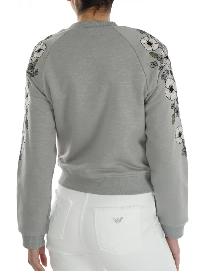 Long-Sleeved Zipper Coat