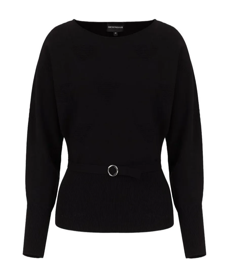 Logo Jacquard Pullover