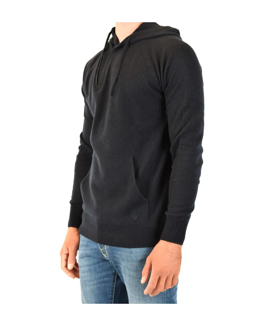Hooded Long-Sleeved Sweater