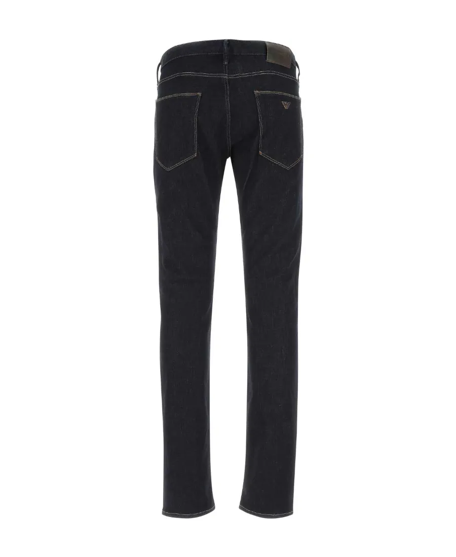 Logo Plaque Skinny Jeans