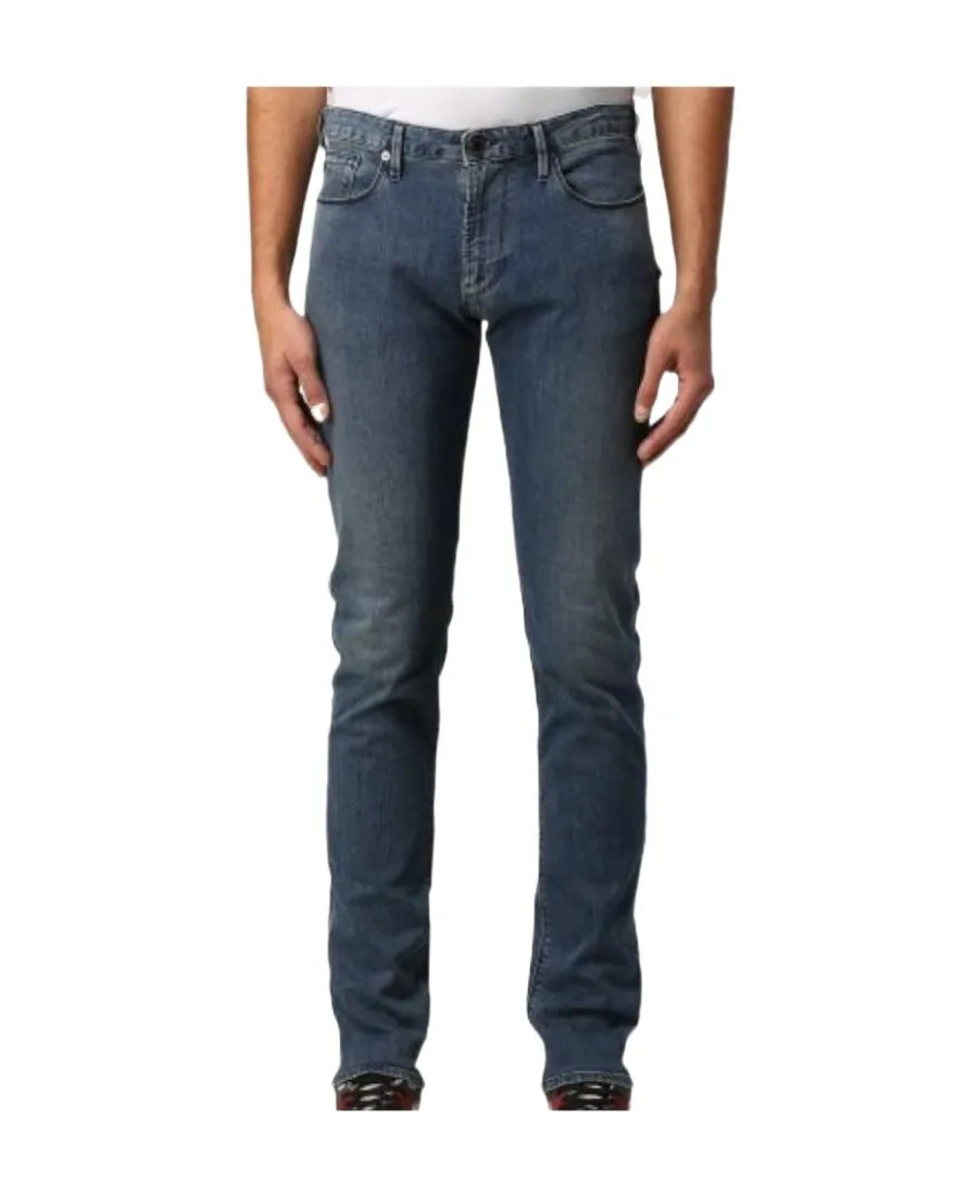 Slim-Cut Denim Jeans
