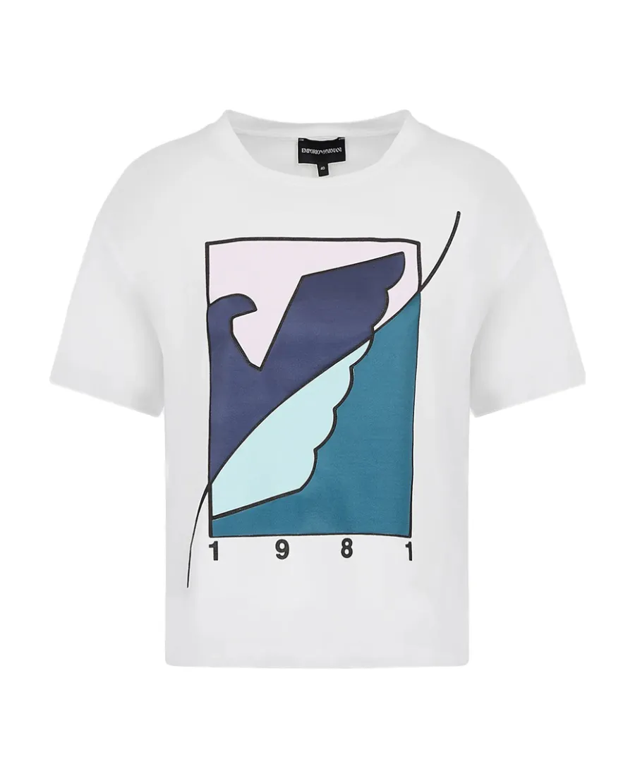T-Shirt With Round Neck And Short Sleeves