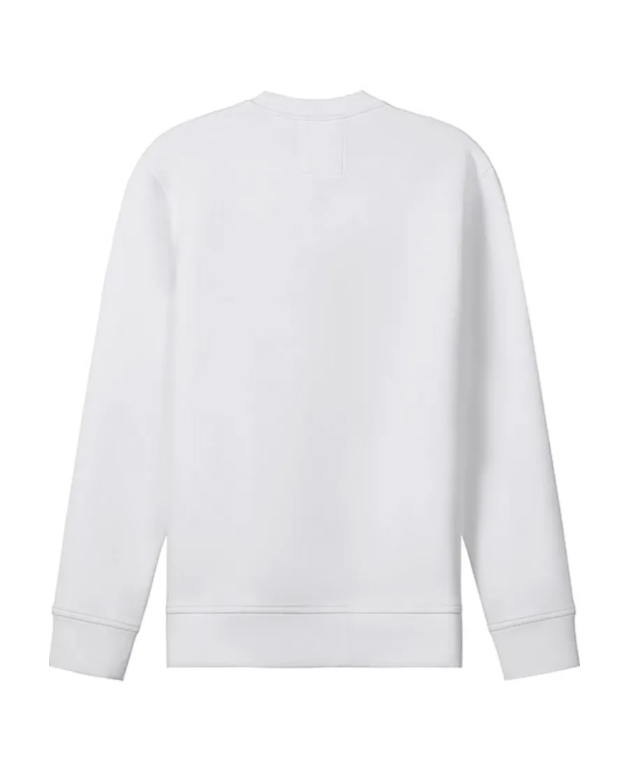 Logo Patch Crewneck Sweatshirt