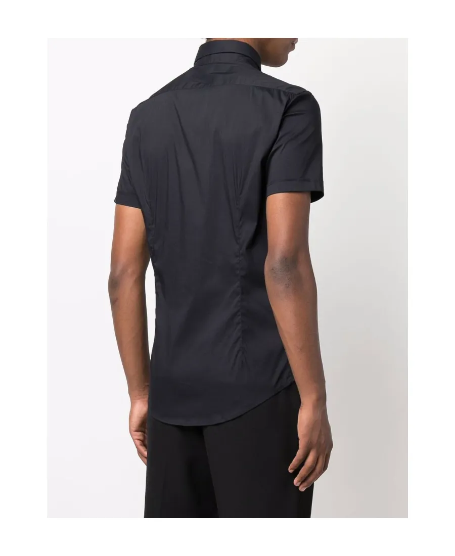 Logo Embroidered Short-Sleeved Shirt