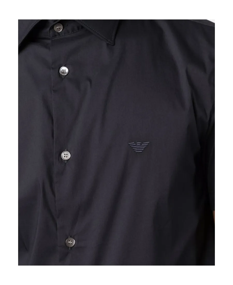 Logo Embroidered Short-Sleeved Shirt