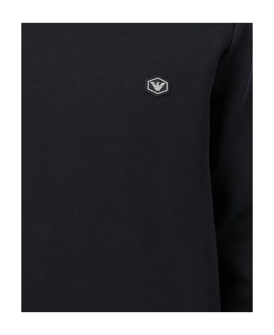 Logo Patch Crewneck Sweatshirt