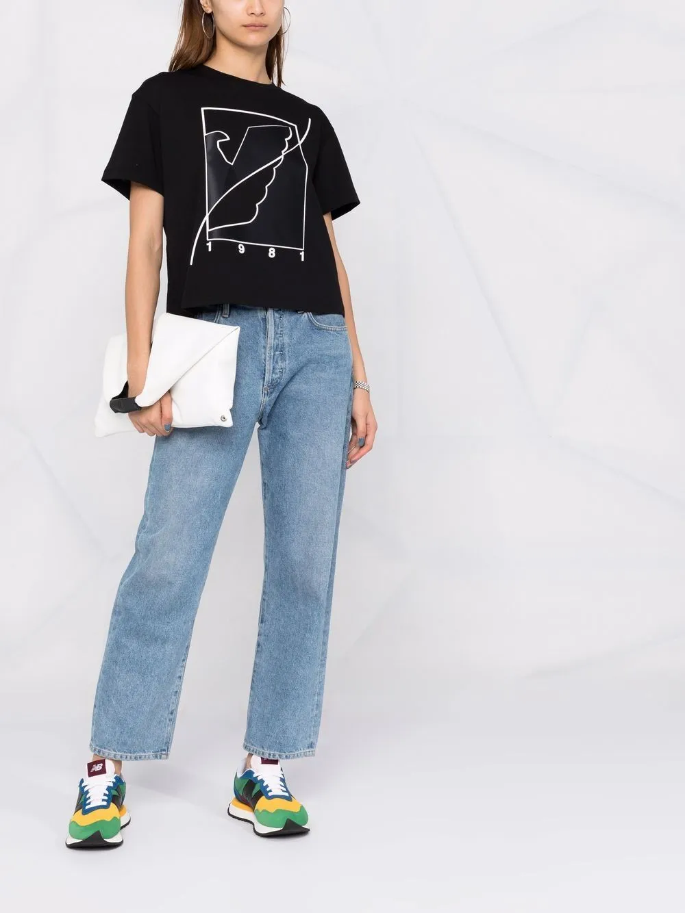 Eagle-Print Cotton T-Shirt