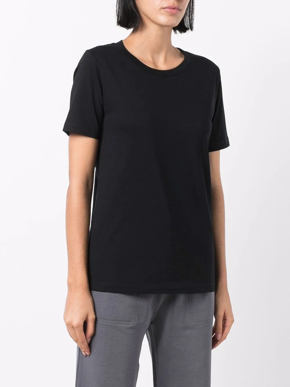 Round-Neck Cotton T-Shirt